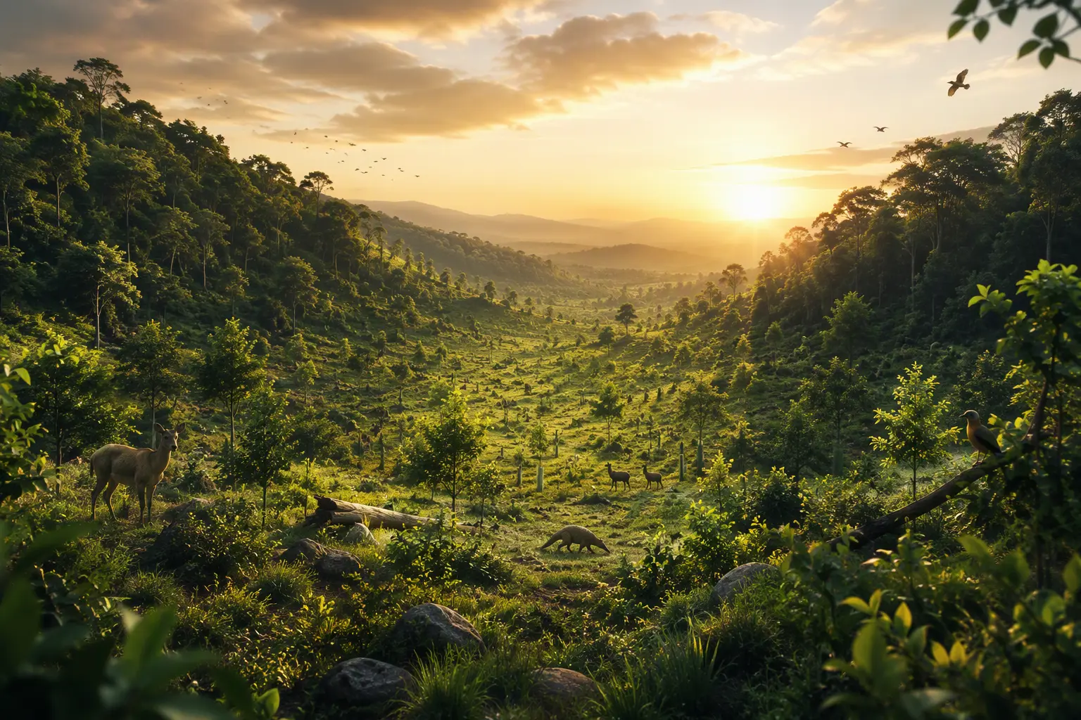 Rewilding corridor