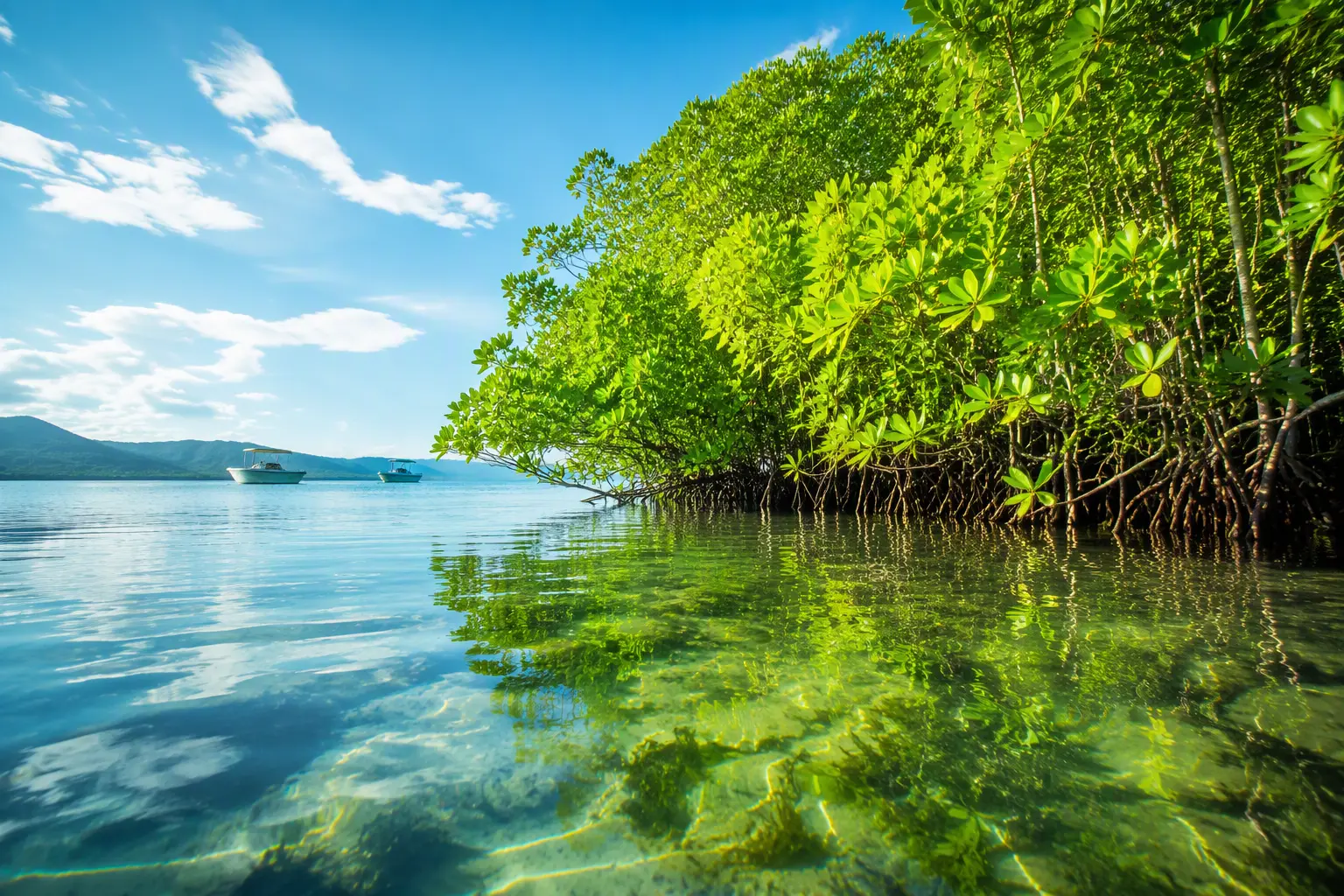 Mangrove coast